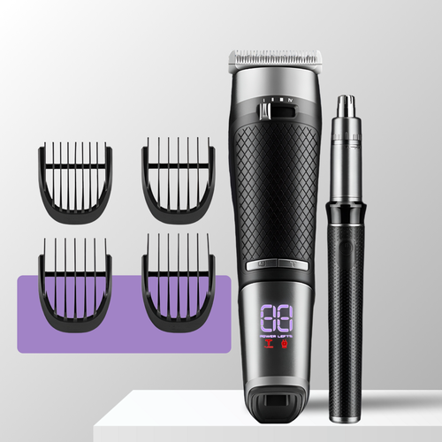 Машинка для стрижки волос Lettfort 2в1 с триммером для носа и кейсом в подарок 270000₽