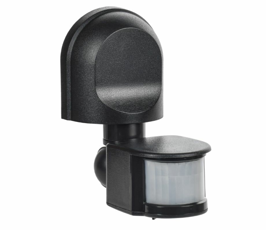 Датчик движения на 12м IP44 ДД-008 Черный IEK