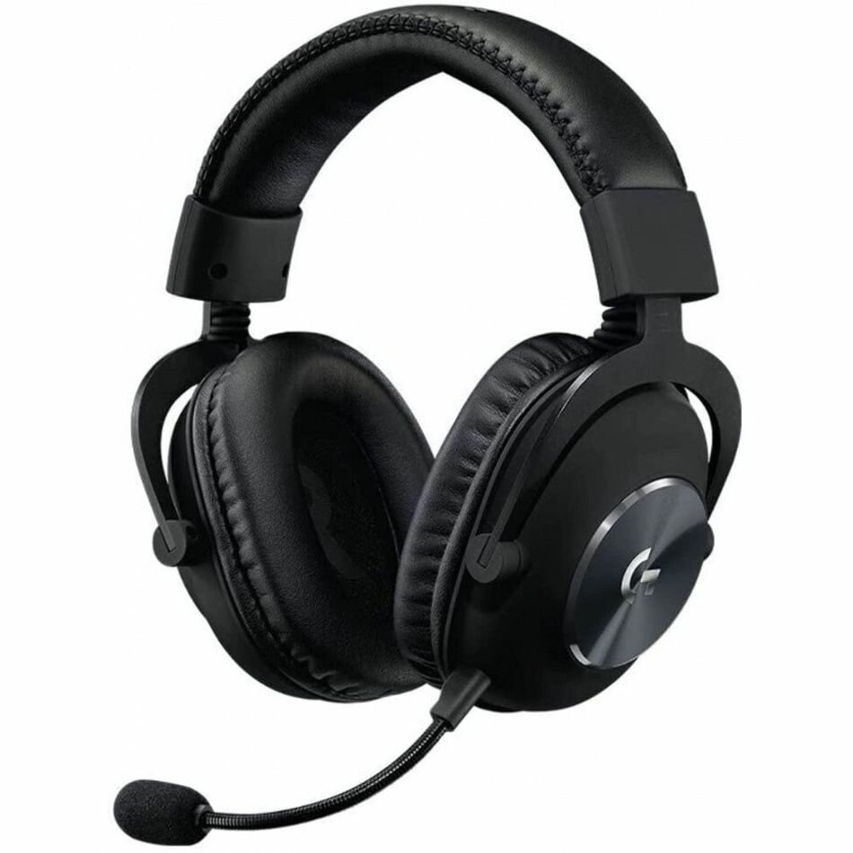 Наушники с микрофоном Logitech G Pro X черный 2м мониторные Radio оголовье (910-000909)