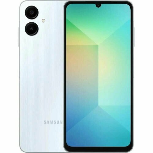 Смартфон Samsung Galaxy A06 4128Gb Dual Sim Голубой Light Blue 13500₽