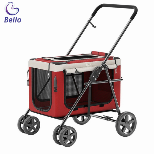 Переноска-коляска для животных на колесах Bello съемная нагрузка до 15 кг 15800₽