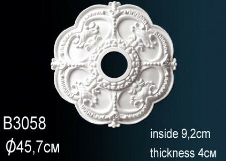 Розетка Perfect B3058 Д45.7 см /Перфект.