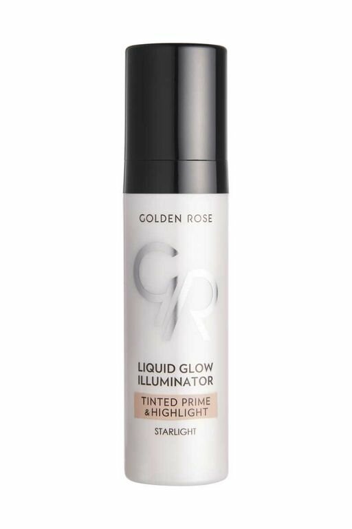 Golden Rose База под макияж совершенное сияние/хайлайтер LIQUID GLOW ILLUMINATOR TINTED PRIME & HIGHLIGHT