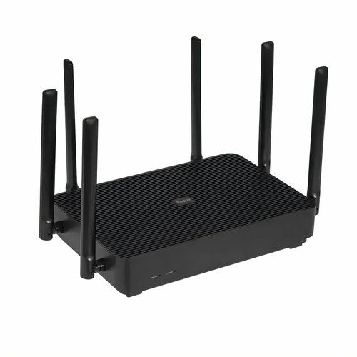 Wi-Fi роутер Redmi WiFi 6 AX3200 черный 2402 Мбитс на 5 ГГц 6 антенн двухдиапазонный 8336₽