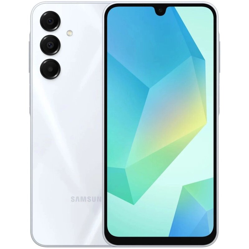 Смартфон Samsung Galaxy A16 4/128Gb, Dual nano SIM, серый (Light Gray)