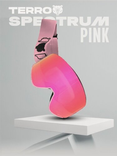 Изображение товара Маска горнолыжная TERROR - SPECTRUM Pink/Black
