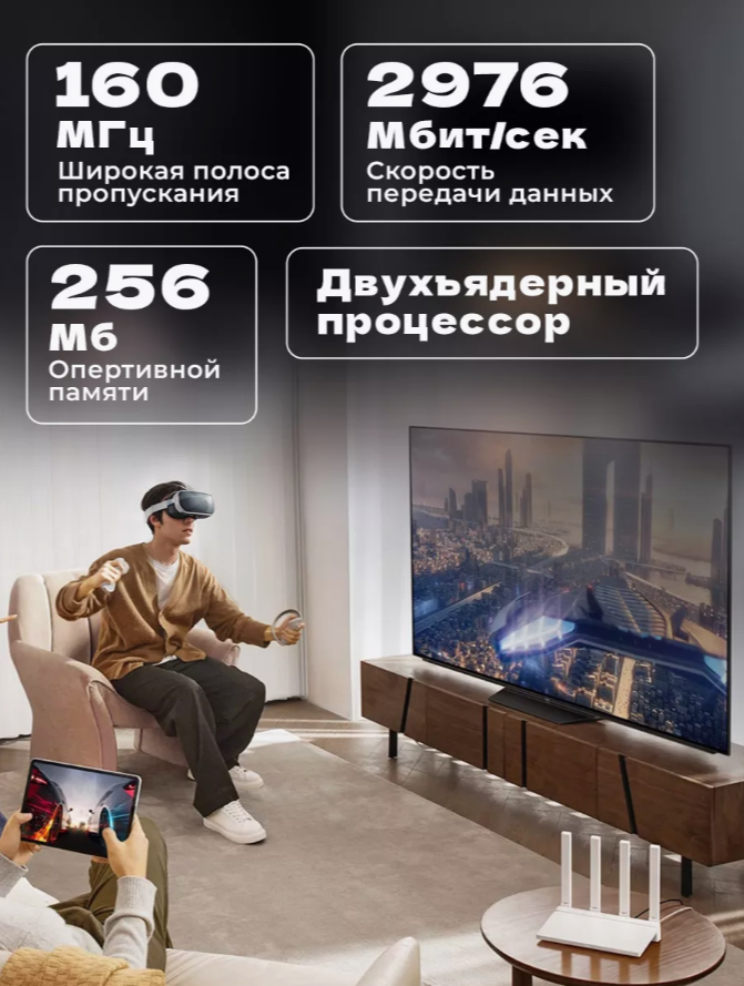 Скриншот теста скорости интернета до и после установки роутера