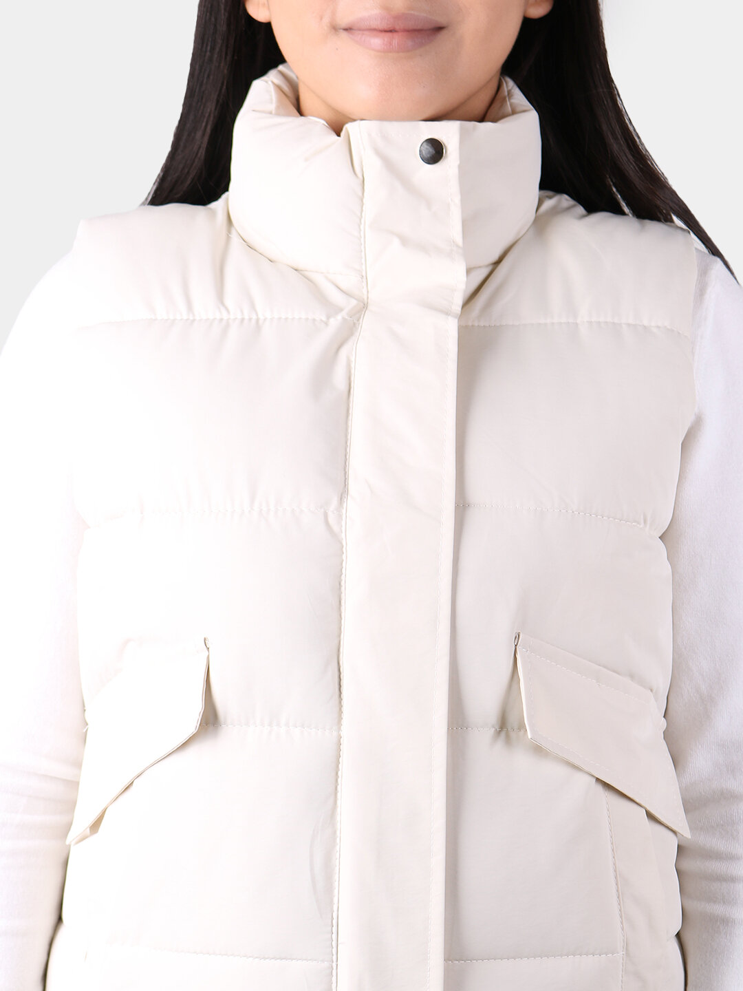 Жилет спортивный , размер One Size, белый, — фото 1