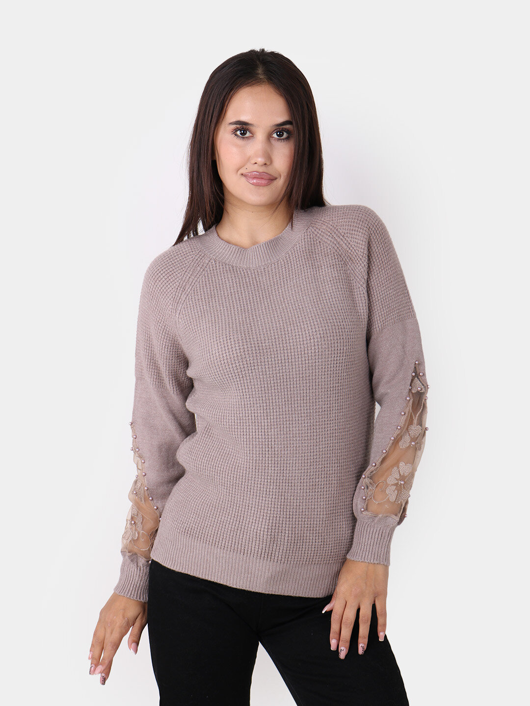 Свитер размер One Size, , хаки — фото 1