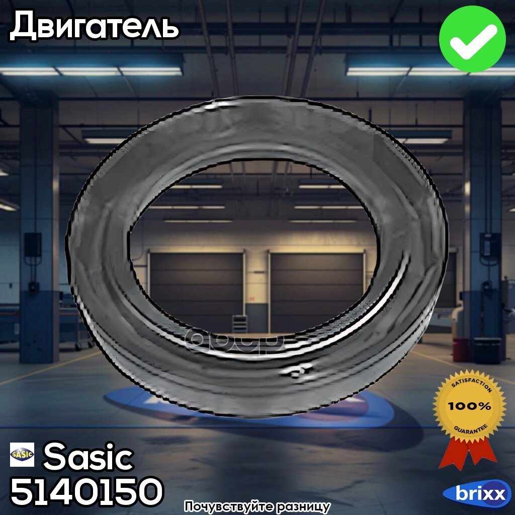 Сальник Колен. вала Перед. Citroen, Fiat, Peugeot, Renault, Rover 70-> | Sasic арт. 5140150