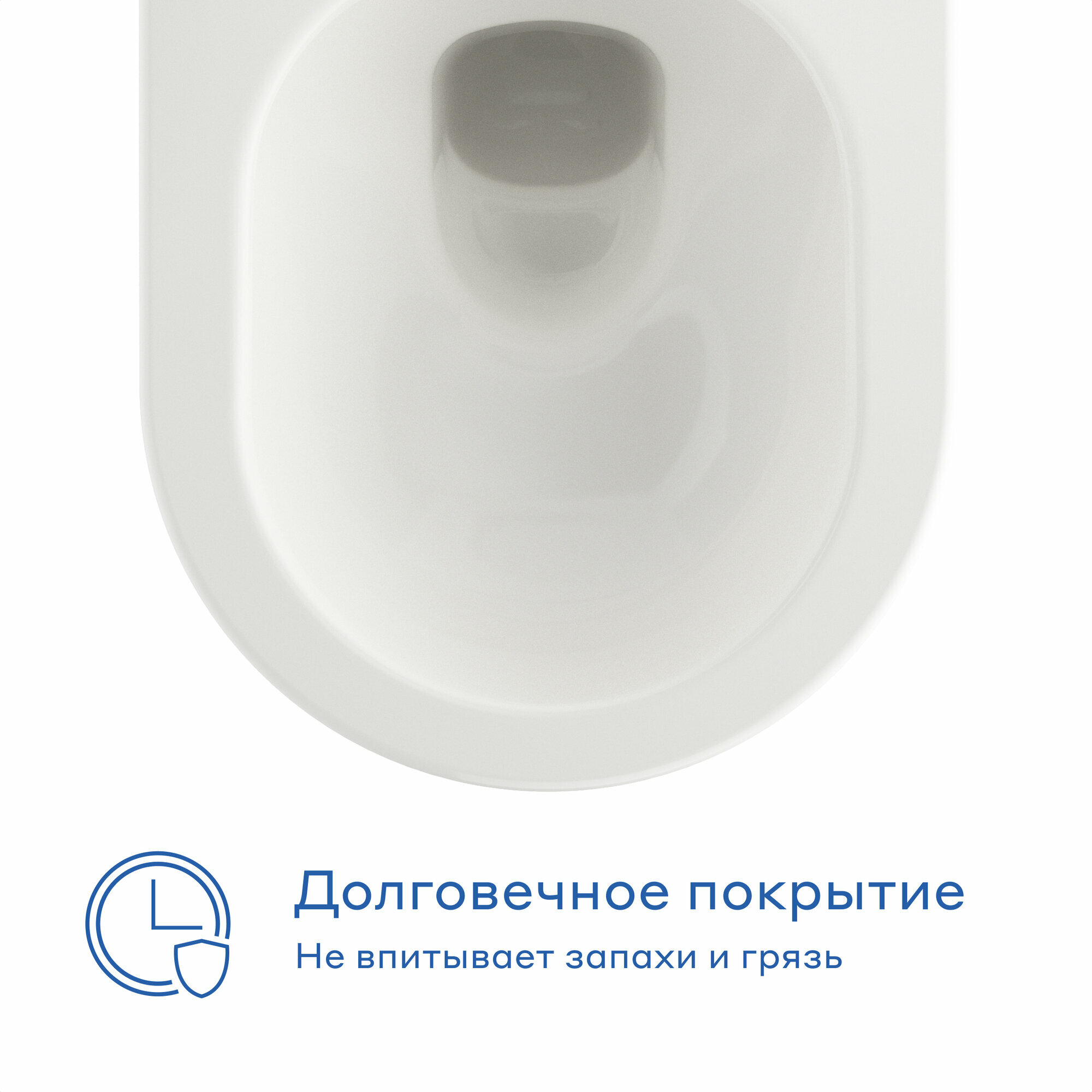 Унитаз подвесной Pragma Olako, белый глянцевый, безободковый, OLK1. GWWR.019 — фото 1