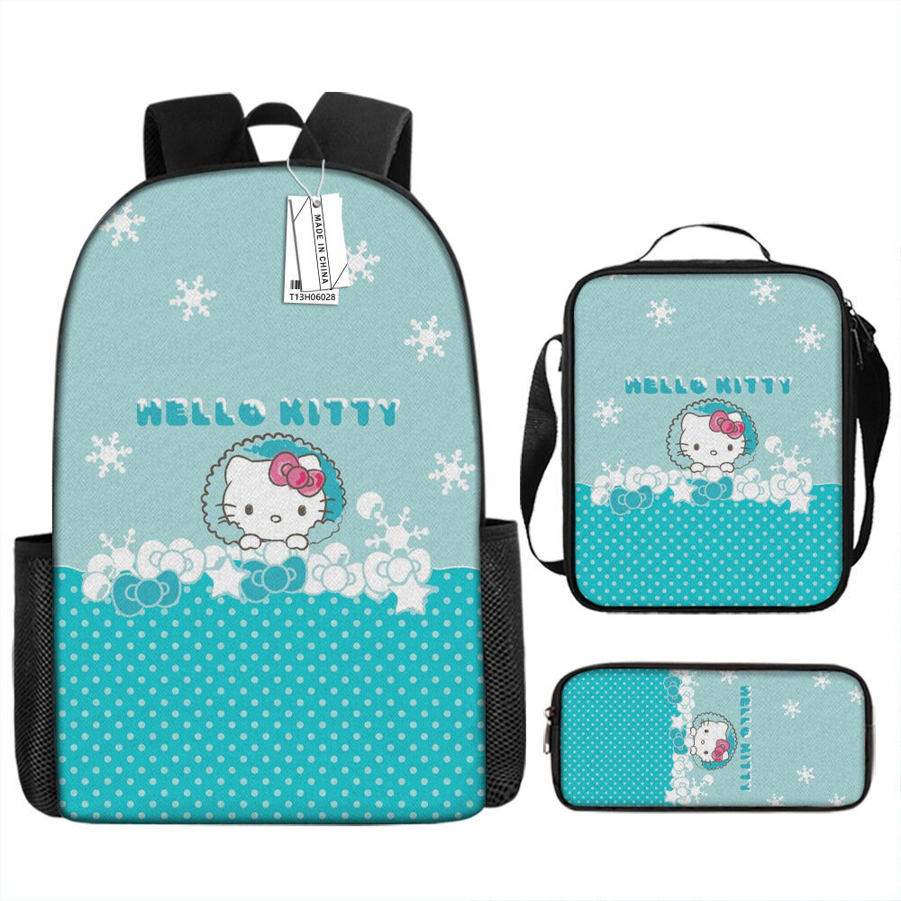 Hello Kitty сумка для начальной школы милый детский рюкзак Hello Kitty рюкзак для девочек KT сумка-карандаш
