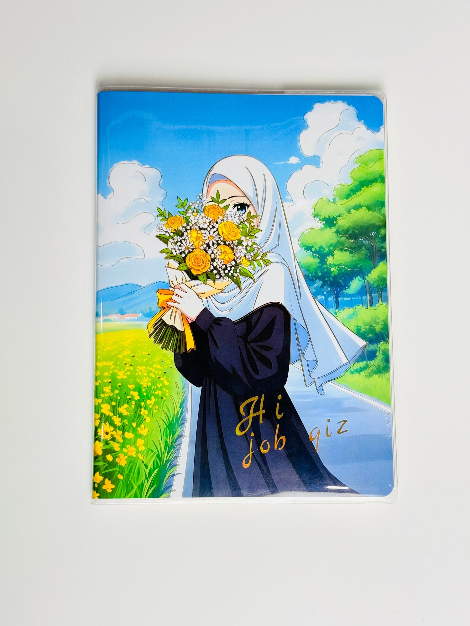 Блокнот "Хиджаб", для девочек, свежий и привлекательный внешний вид. 52 листов