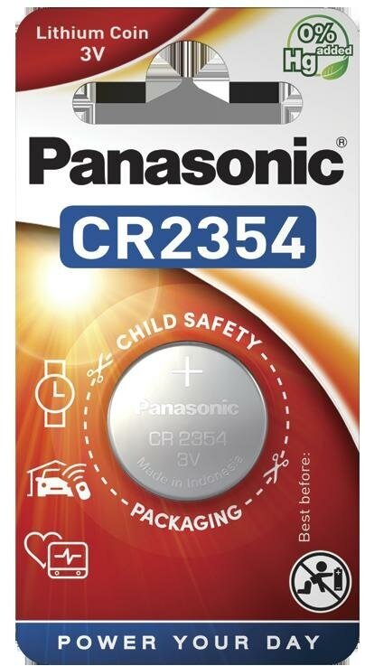 Дисковая батарейка Panasonic CR2450 Lithium Coin 3V BL1 , 1шт.