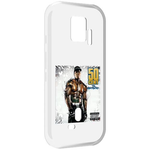 Чехол MyPads 50 Cent - The Massacre для ZTE Nubia Red Magic 7S Pro задняя-панель-накладка-бампер чехол mypads 50 cent the massacre для zte nubia red magic 7 pro задняя панель накладка бампер