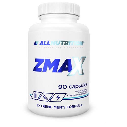 Комплекс цинка, магния и витамина В6/All Nutrition, ZMAX, 90 капсул