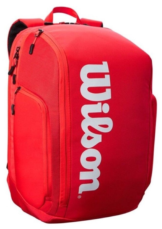 Теннисный рюкзак Wilson SUPER TOUR BACKPACK RED (красный)