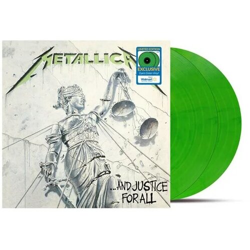 Metallica - . And Justice For All 2 LP (виниловая пластинка)(зелёный винил)