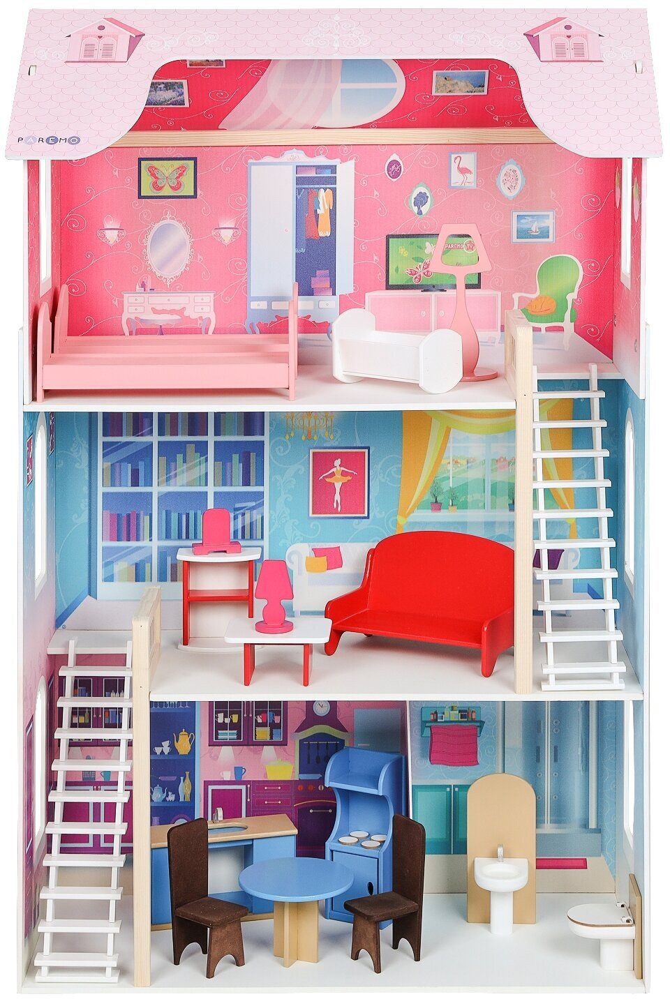 Домик для Barbie (Барби) PAREMO Вдохновение - фото №5