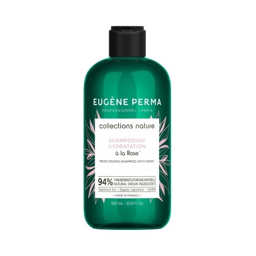 EUGENE PERMA шампунь для волос Collections Nature Moisturizing With Rose увлажняющий с экстрактом розы, 300 мл