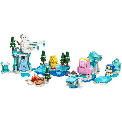 lego 71407 cat peach suit and frozen tower expansion set LEGO 71417 Super Mario Набор-дополнение