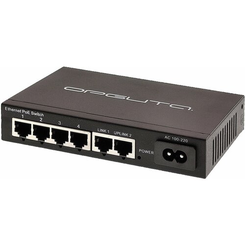 uniview коммутатор 6 100mbps network ports rj45 including 4 poe ports ieee802 3 ieee802 3u ieee802 3az ieee802 3x ieee802 3af ieee802 3at 1 2gbps 0 90mpps 768kbit 2k 160mm x 93mm x 32mm 6 33 71 nsw2010 6t poe in POE коммутатор 4 POE ( 802.3af/at ) + 2 Uplink порта (NVR/LAN) 100 Мбит/с