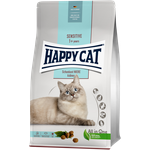 Сухой корм Happy Cat Sensitive Skin & Coat для взрослых кошек для поддержания здоровья шерсти и кожи 1.3 кг - изображение