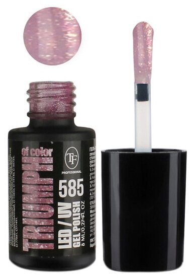 Гель-лак для ногтей TF Cosmetics Triumph Of Color Led/Uv т.585 8 мл