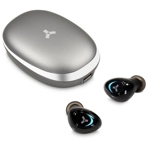 Наушники Accesstyle Lavender TWS беспроводные вакуумные кейс-слайдер BT50 400мАчсерые 488800₽