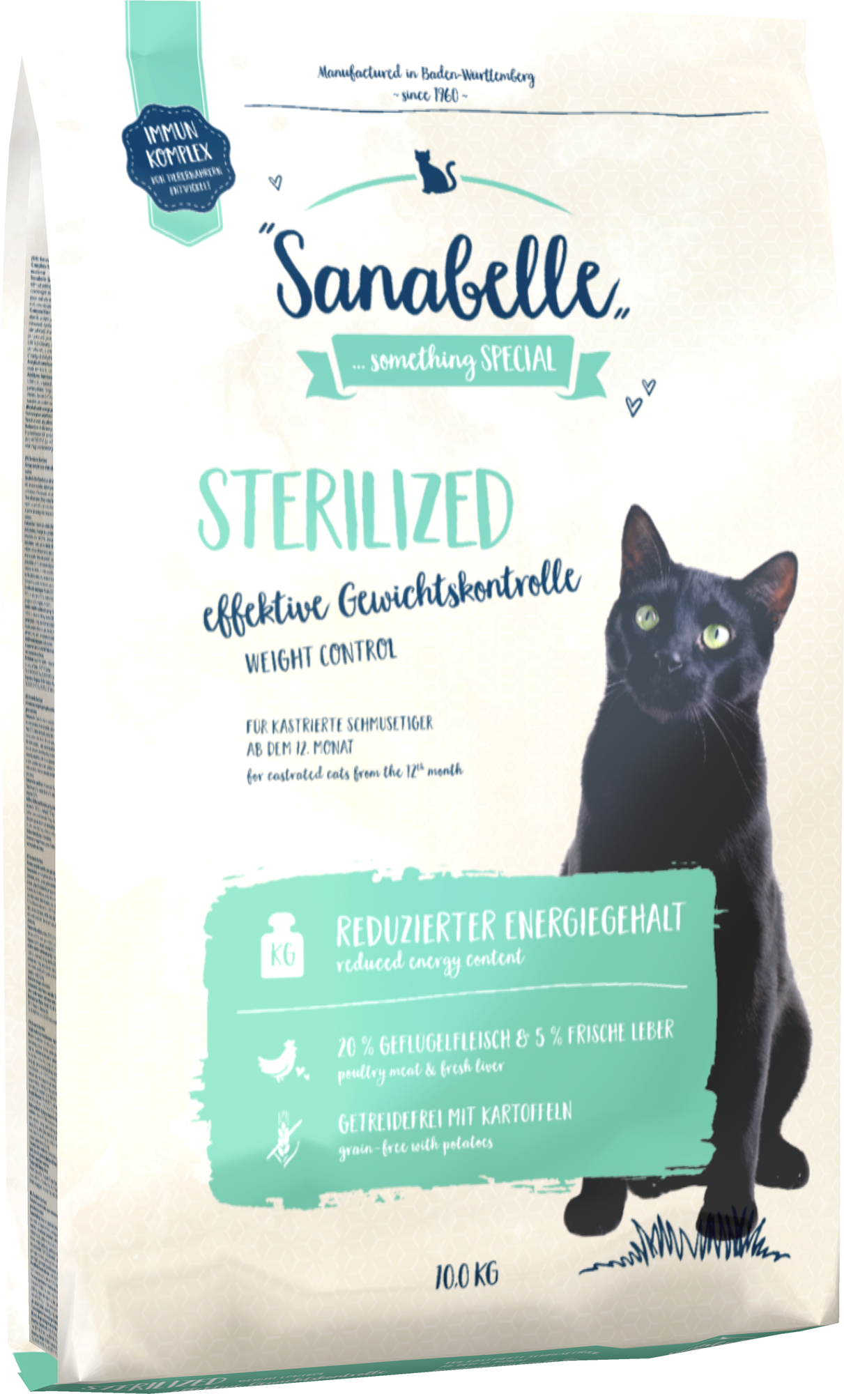 Сухой корм для стерилизованных кошек Sanabelle Sterilized Weight Control 10 кг