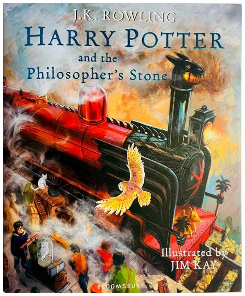 Harry Potter and the Philosopher's Stone (illustrated ed) – Hardback