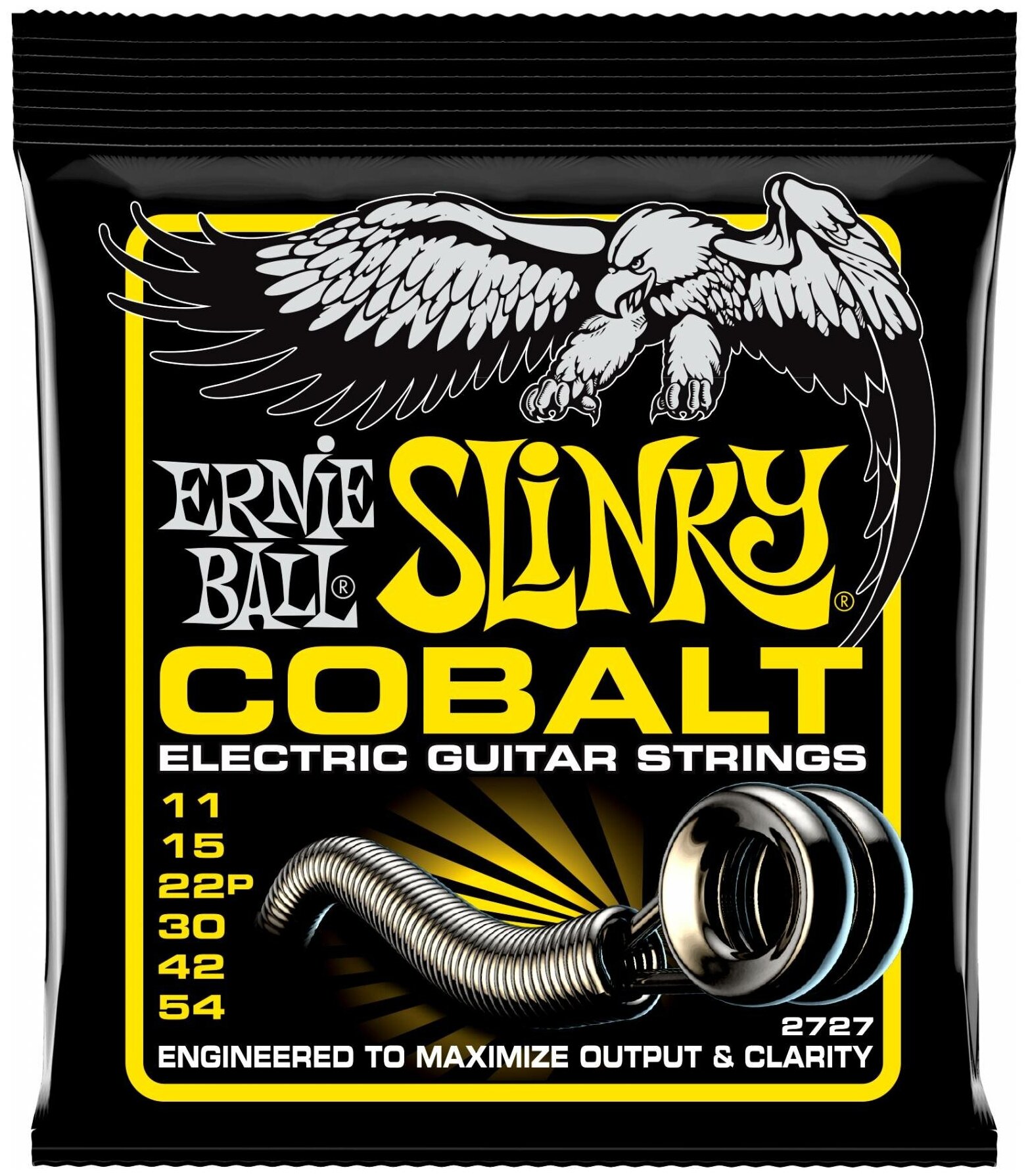 ERNIE BALL 2727 Cobalt Slinky Beefy 11-54 - Струны для электрогитары