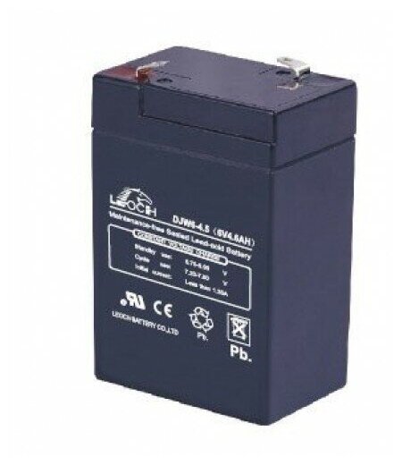 Аккумуляторная батарея LEOCH DJW6-4.5