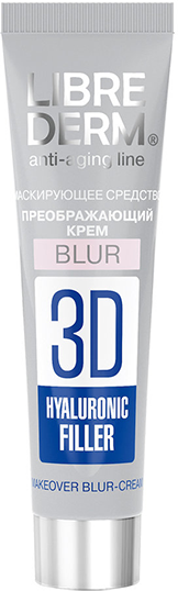 Крем-blur преображающий 3D филлер для лица / HYALURONIC 15 мл