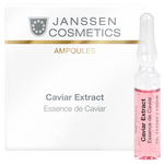 Эссенция Janssen Cosmetics Caviar extract Экстракт икры супервосстановление для лица и шеи (3 шт.) - изображение