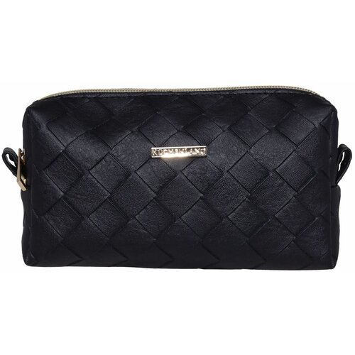 фото Косметичка, 20х10 см, полиуретан, черная, sennit kuchenland