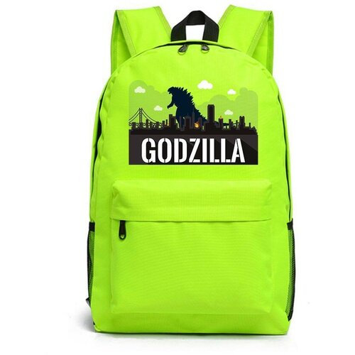 Рюкзак Годзилла (Godzilla) зеленый №4