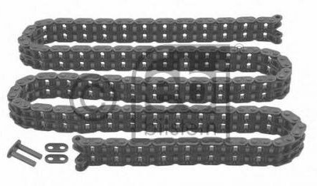 Цепь ГРМ MER W202/W124/W210/W140 2.0D-3.0D/TD M604-606 (распредвала/2-х рядная) FEBI 09238