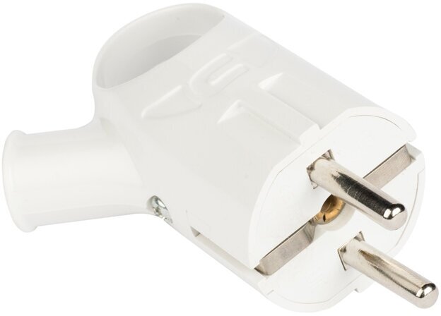 Евровилка с ушком белая 16 А EKF AVK16-10