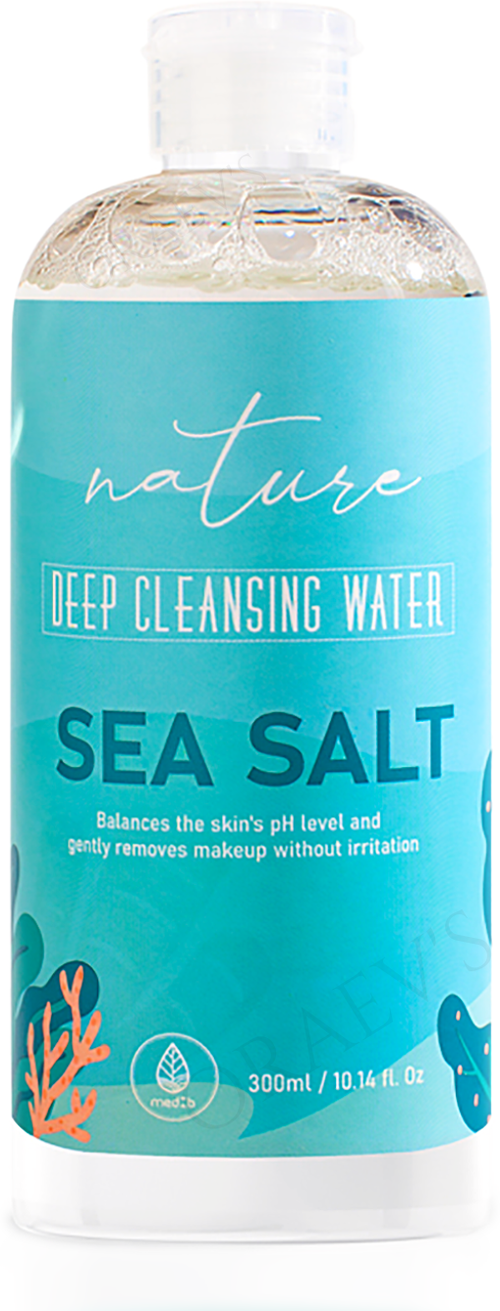 Мицеллярная вода с экcтрактом морской соли, Med B. Sea Salt Deep Cleansing Water