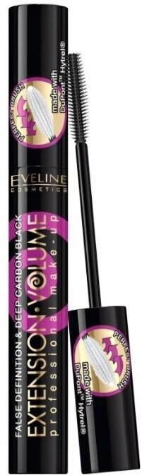 Тушь для ресниц Eveline Cosmetics Тушь для ресниц "Extension volume Make-up" экстремальный объем и удлинение