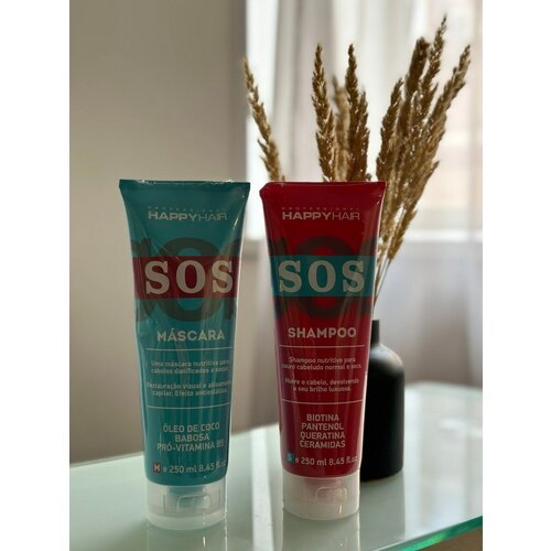 Happy Hair SOS шампунь + маска без сульфатов 250 мл + 250 мл