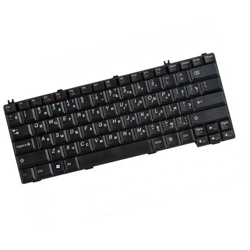 Клавиатура для ноутбука Lenovo черная гор Enter комплектующие 25-007805 648₽