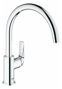 <b>Смеситель</b> для кухни (мойки) Grohe BauCurve 31231001, рычажный