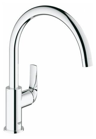 Смеситель для раковины (умывальника) Grohe BauCurve 31231001 рычажный