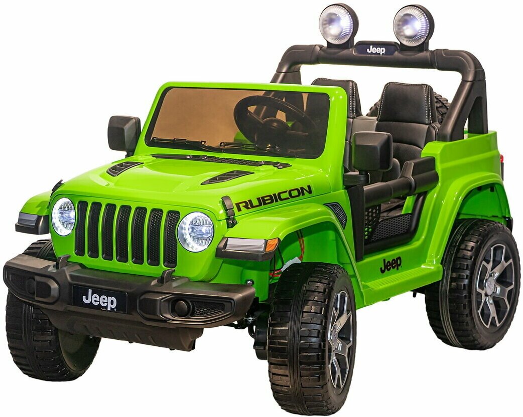 Детский автомобиль Toyland Jeep Rubicon DK-JWR555 Зеленый