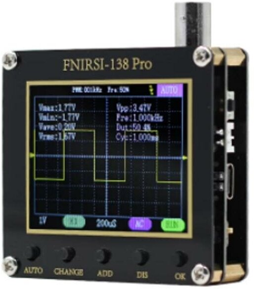 Портативный осциллограф FNIRSI DSO-138 PRO без батареи