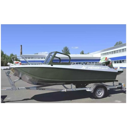 Моторная лодка NEMAN-500DC PRO/ Алюминиевый катер NEMAN-500DC PRO/ лодки Wyatboat