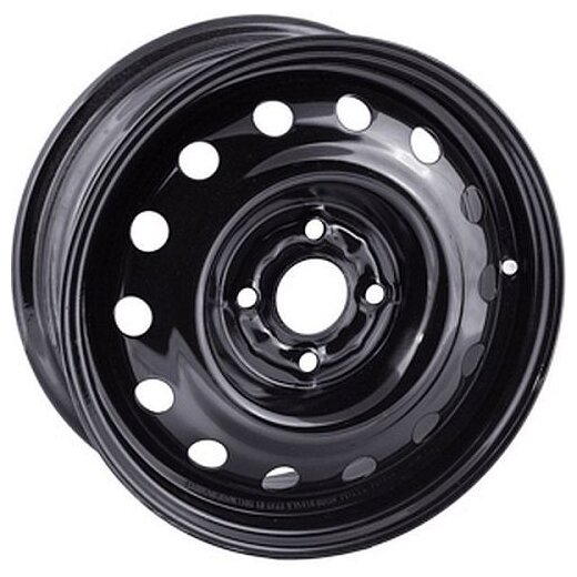 Диски Trebl 6515T 5,5x14 4x100 D56.6 ET39 цвет BL (черный глянцевый)