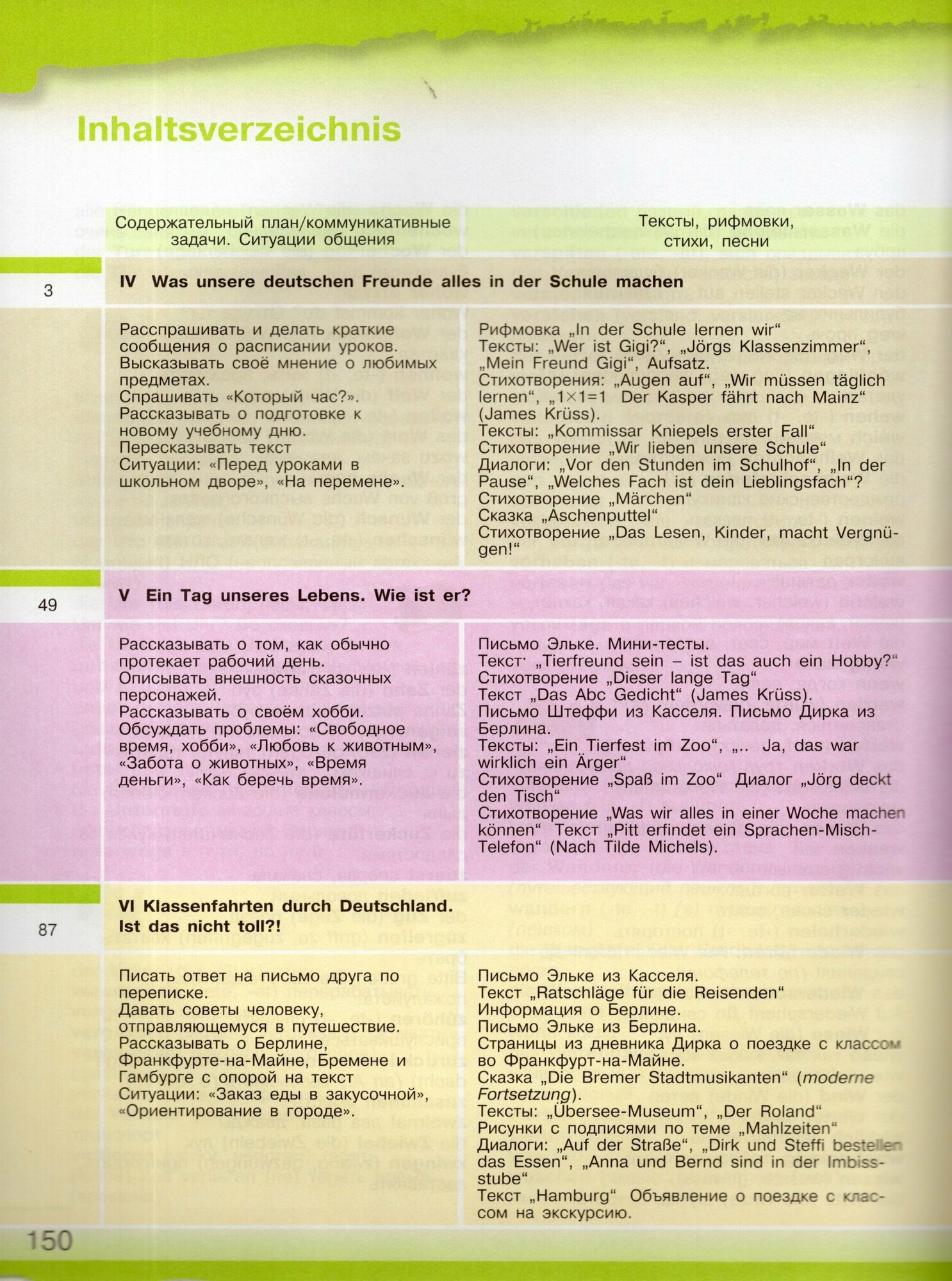Немецкий язык. 6 класс. Учебник. В 2 частях. Часть 2. - фото №3